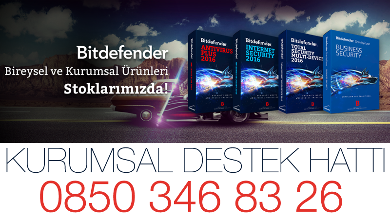 Çerkezköy Bitdefender yetkili satıcısı dexter bilişim